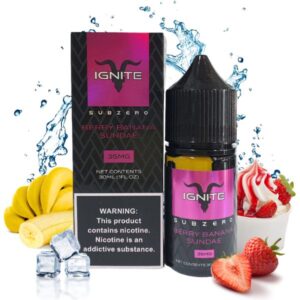 Ignite Salt – Berry Banana Sundae – 30ml